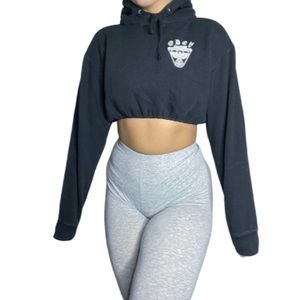 Obey Reworked Crop Hoodie